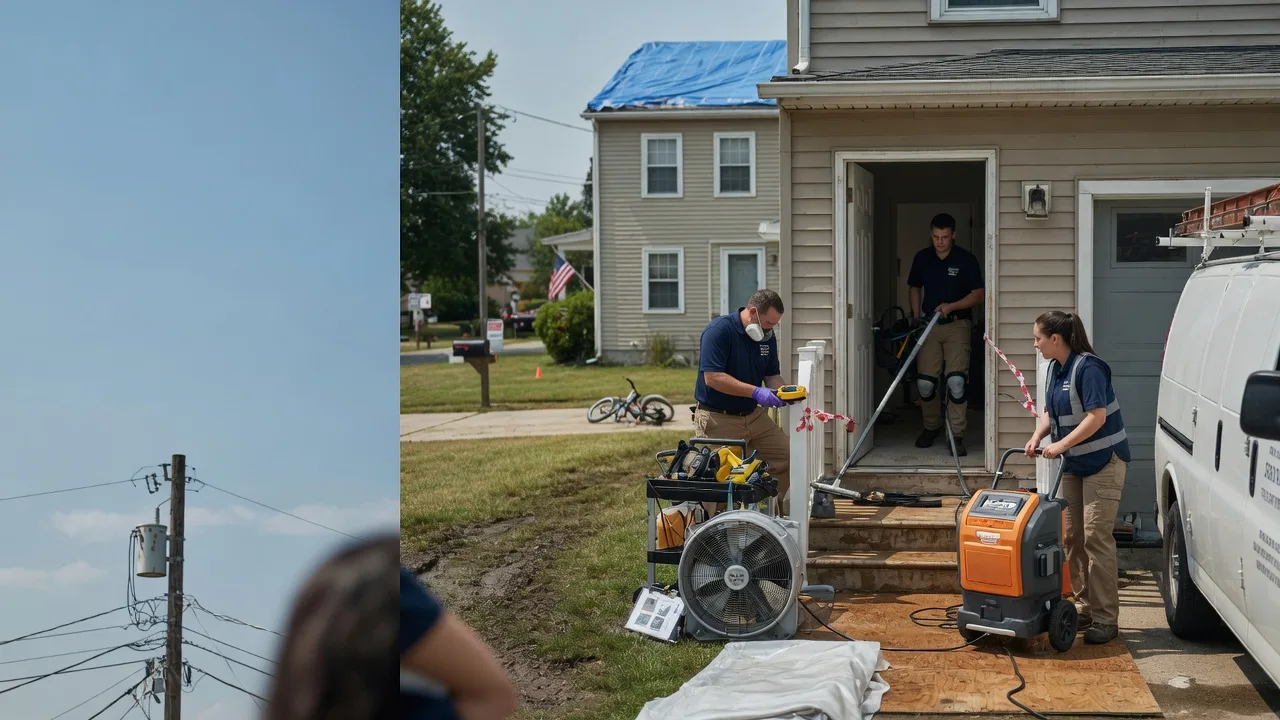 Water Damage Repair in Ledgewood, NJ near me